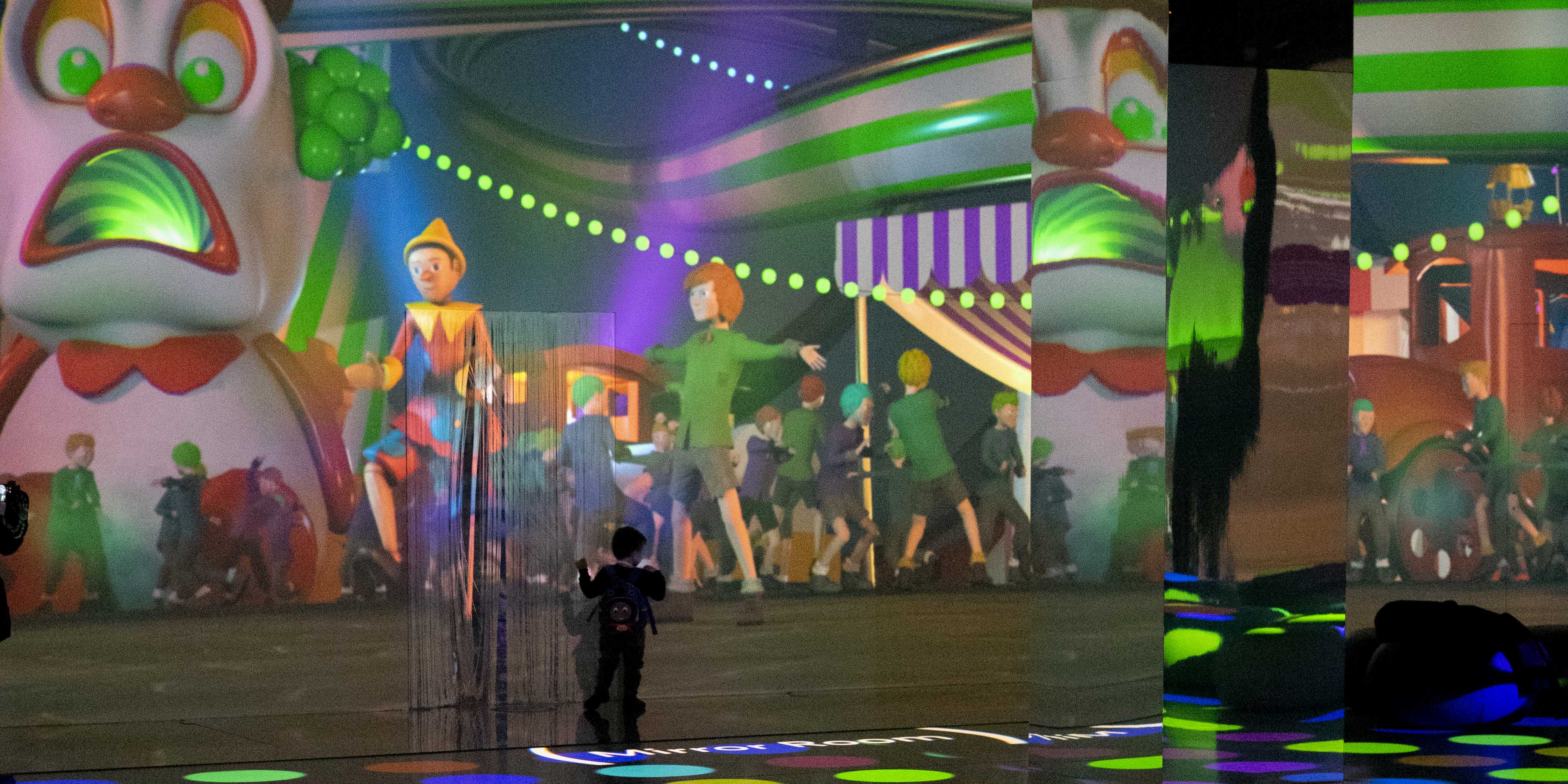 Emotion Hall Pinocchio immersive experience 